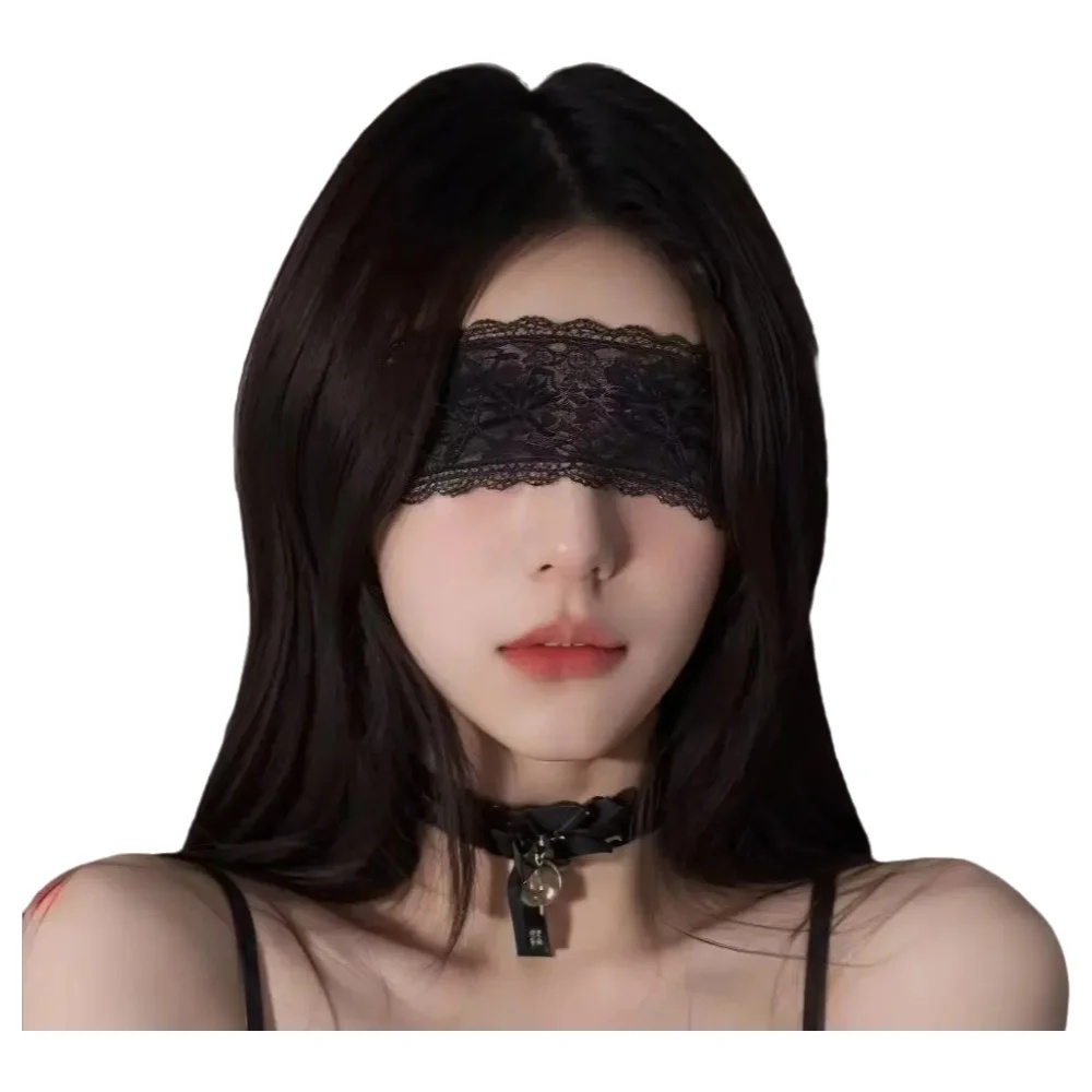 Woman Accessory - Sexy Lace Eye Mask Black Floral