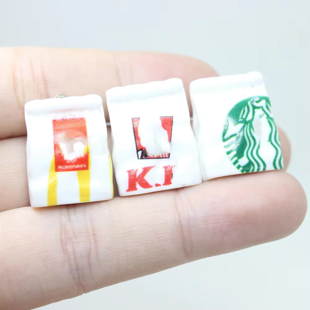 Resin Bangle Bracelet - 8Pcs/Lot Resin Simulation 3D Flour Sacks