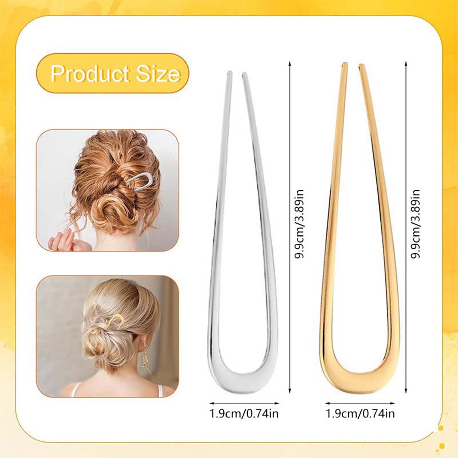 French U Shaped Hair Pins Vint - огляд і ціна Hair Fork Stick