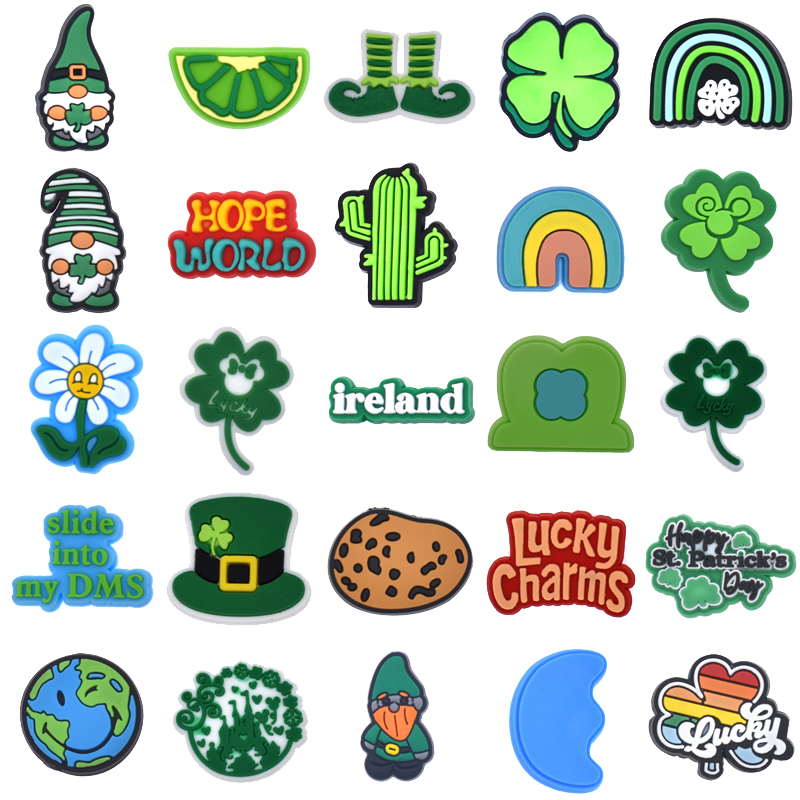 Green Shoe Charms for Crocs Ac - огляд і ціна Women'S Accessories Crocs