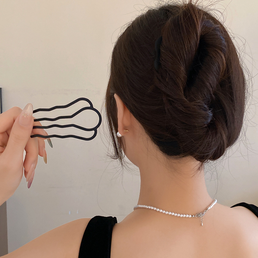 Metal U-Shaped Hair Fork Combs - огляд і ціна Hair Fork Stick