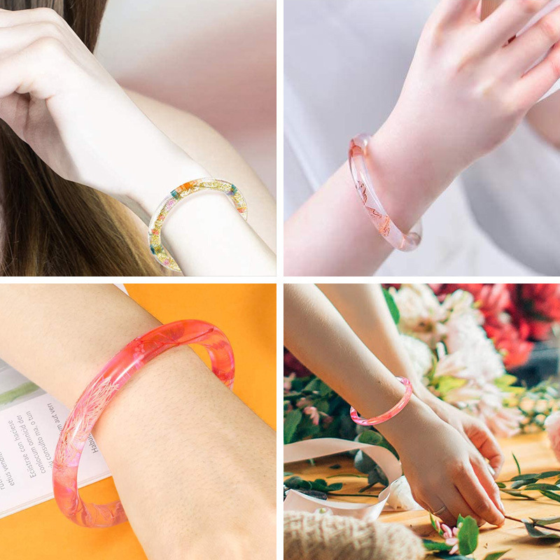 3pc Silicone Mold for Epoxy Re - огляд і ціна Resin Bangle Bracelet
