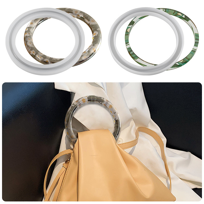3pc Silicone Mold for Epoxy Re - огляд і ціна Resin Bangle Bracelet