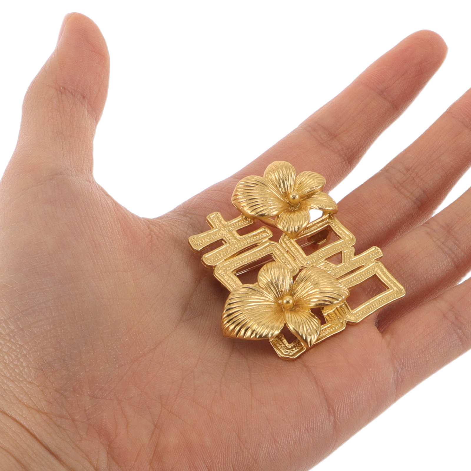 2Pcs Wedding Brooch Pins Chine - огляд і ціна Brooch Pin Gold
