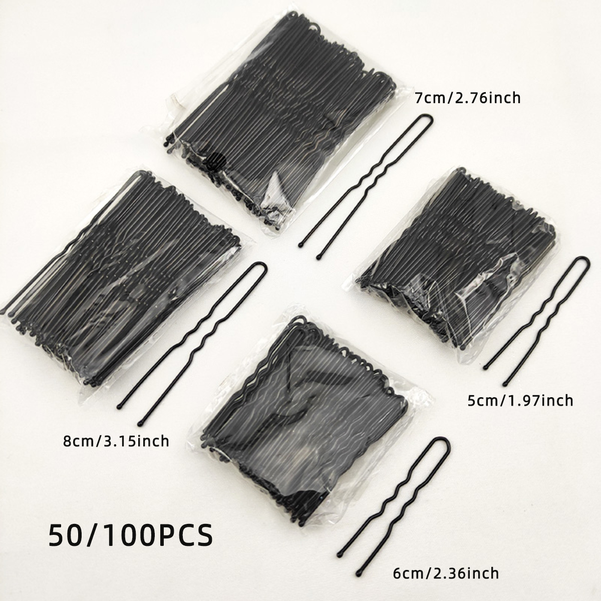 50/100 PCS Women 5/6/7/8 cm Ha - огляд і ціна Hair Fork Stick