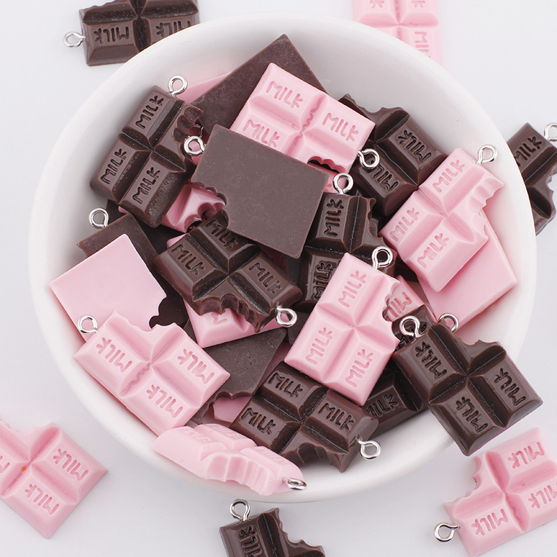 10pcs/lot 18*28mm Chocolate Mi - огляд і ціна Resin Bangle Bracelet