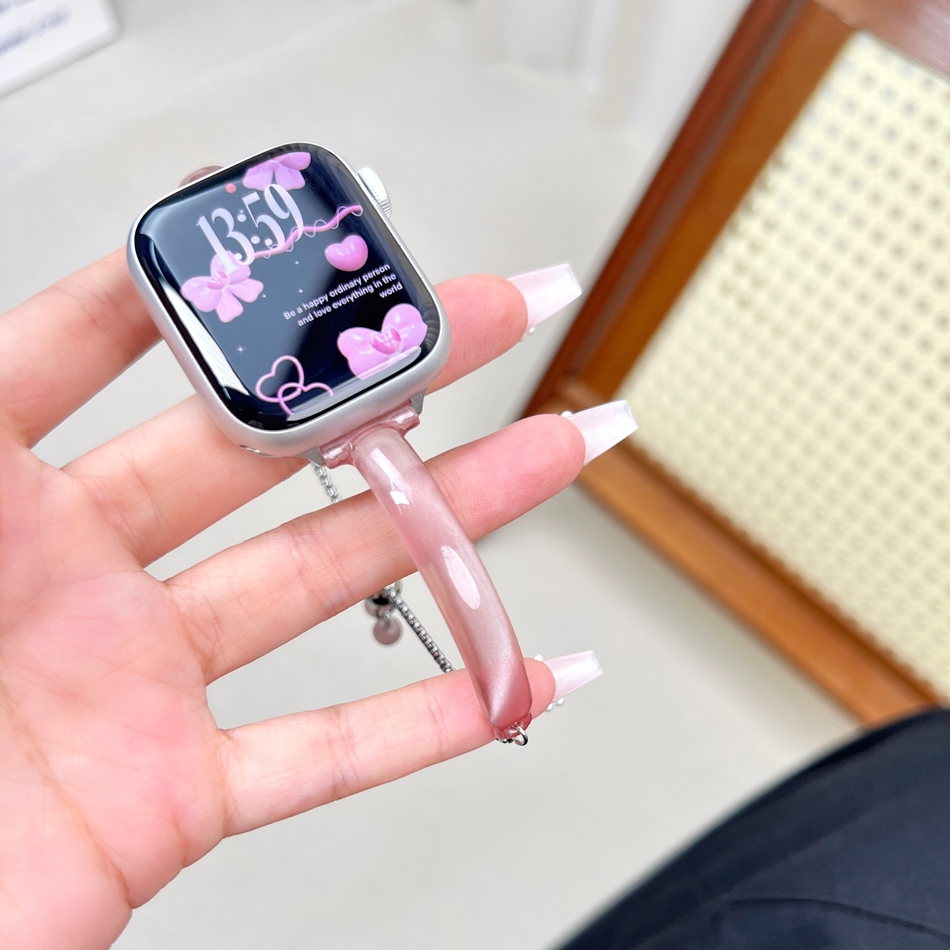Cat's Eye Bangle Strap For App - огляд і ціна Resin Bangle Bracelet