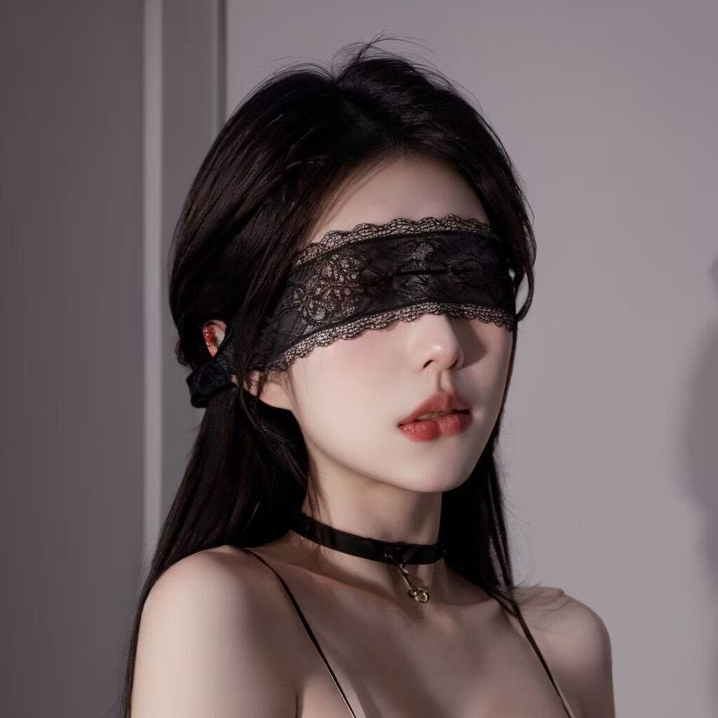 Sexy Lace Eye Mask Black Flora - огляд і ціна Woman Accessory