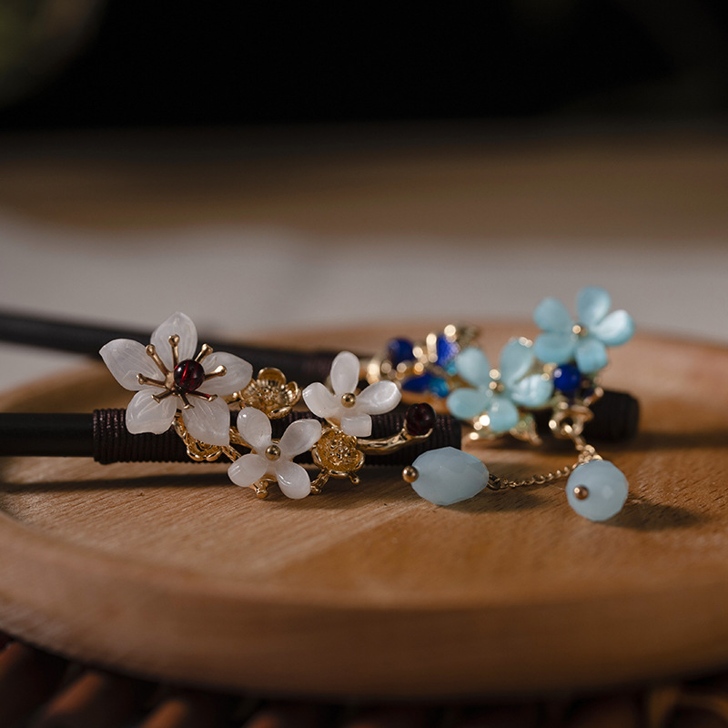1Pc Wooden Hairpin Headdress f - огляд і ціна Hair Fork Stick