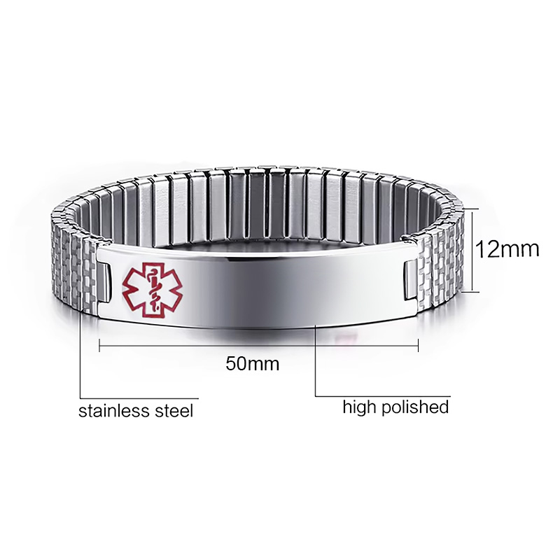 Vnox Stainless Steel Medical A - огляд і ціна Resin Bangle Bracelet