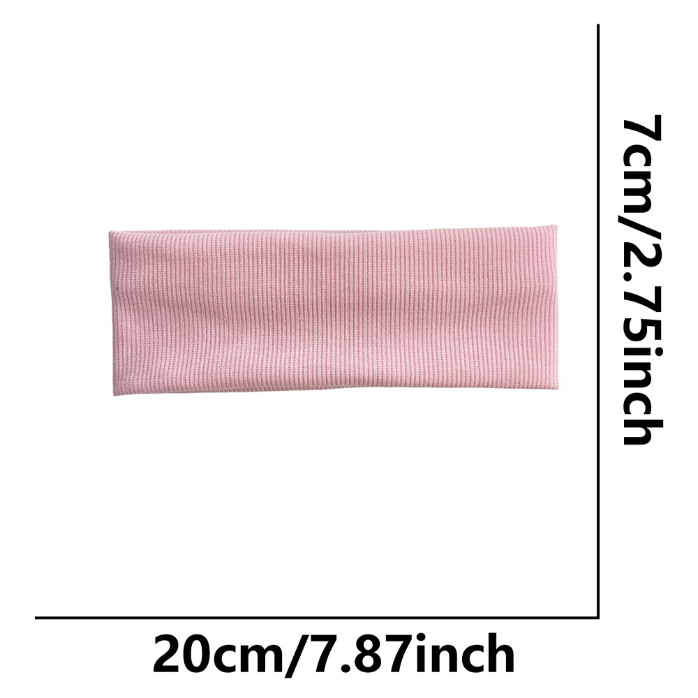 4pcs Wide ribbed elastic headb - огляд і ціна Women'S Yoga Accessories