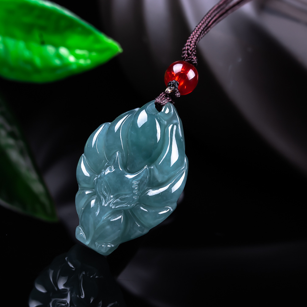 Natural Burmese Jadeite Fox Pe - огляд і ціна Woman Accessory