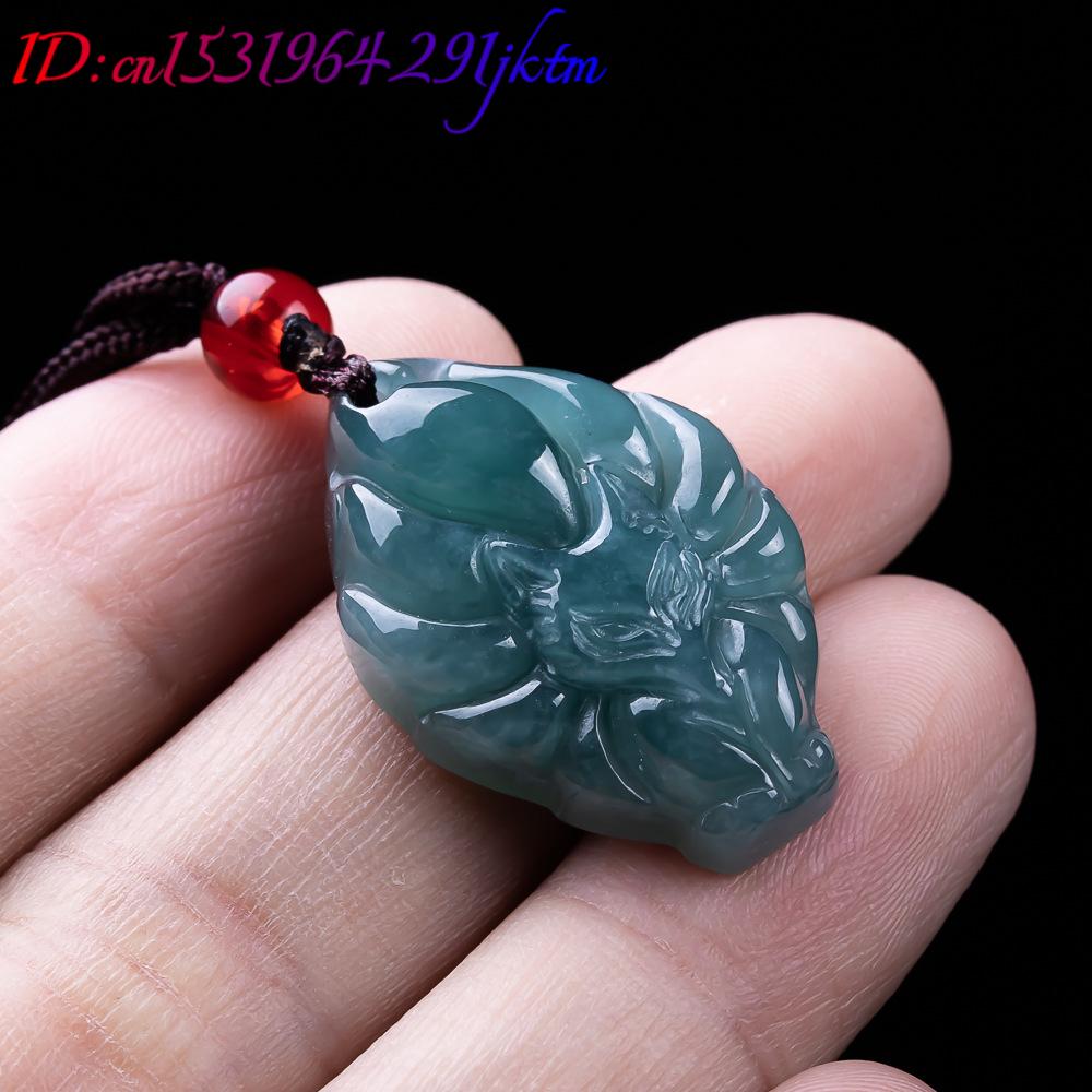 Natural Burmese Jadeite Fox Pe - огляд і ціна Woman Accessory
