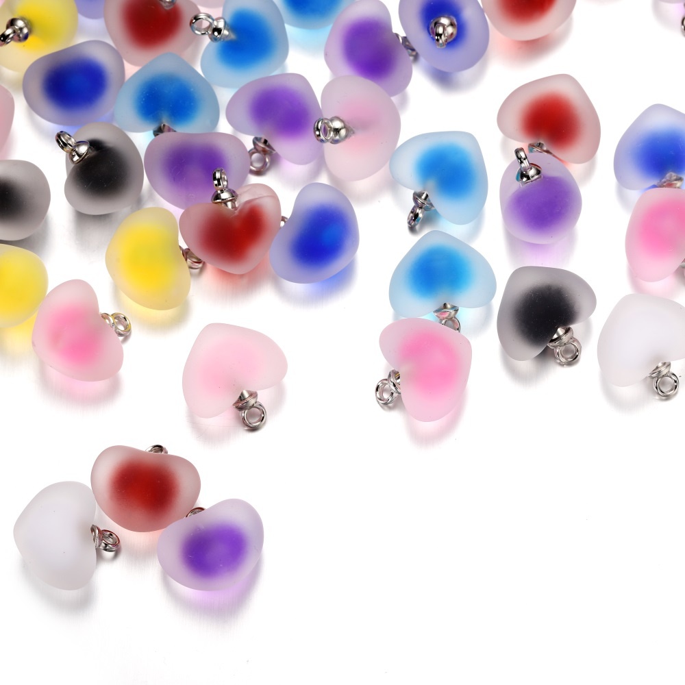 10pcs/lot Resin Frosted Multic - огляд і ціна Resin Bangle Bracelet