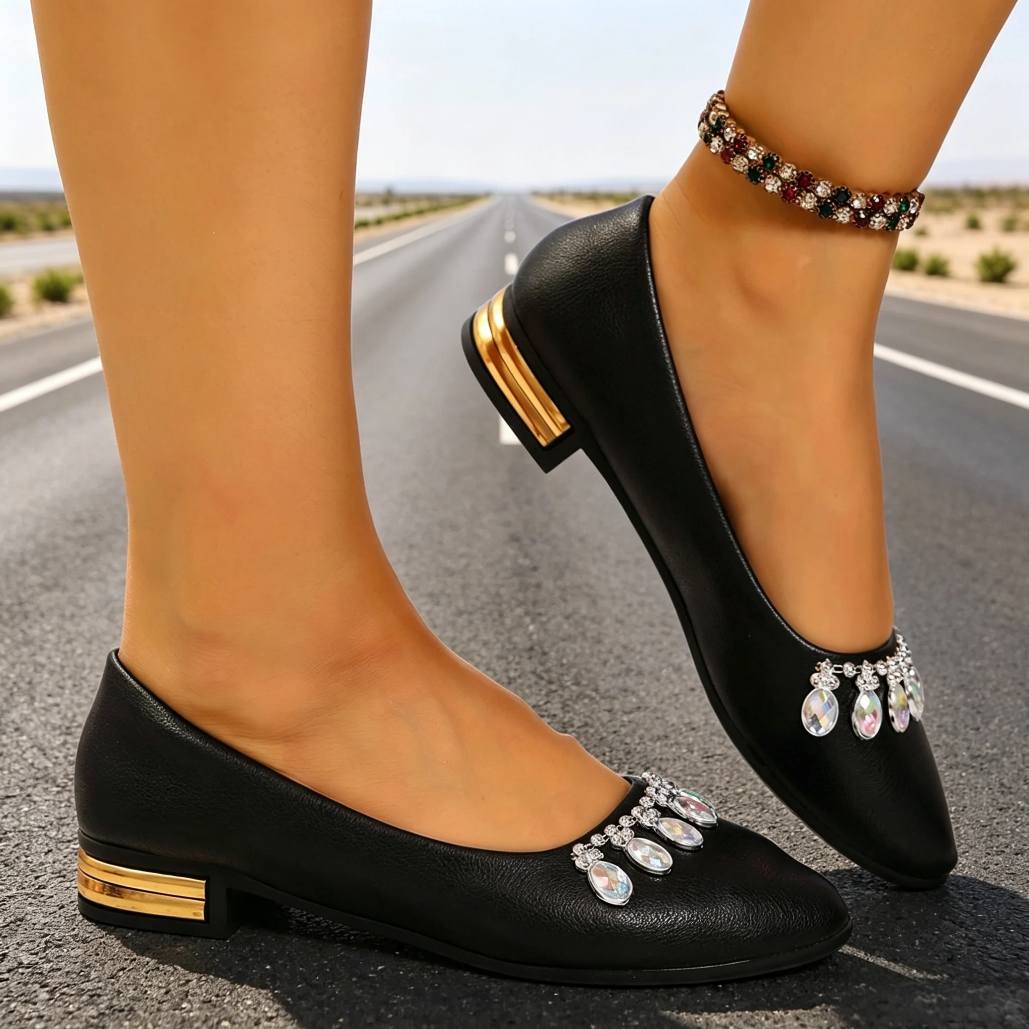 Women Flats Pointed Toe Ballet - огляд і ціна Women'S Shoes And Accessories