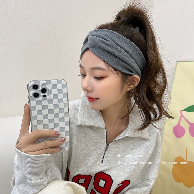 Soft Bow Knotted Headbands For - огляд і ціна Women'S Yoga Accessories