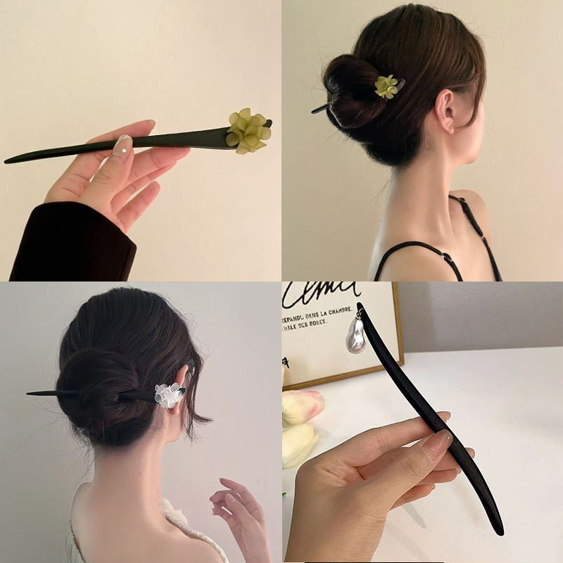 Vintage Chinese Style Wooden F - огляд і ціна Hair Fork Stick