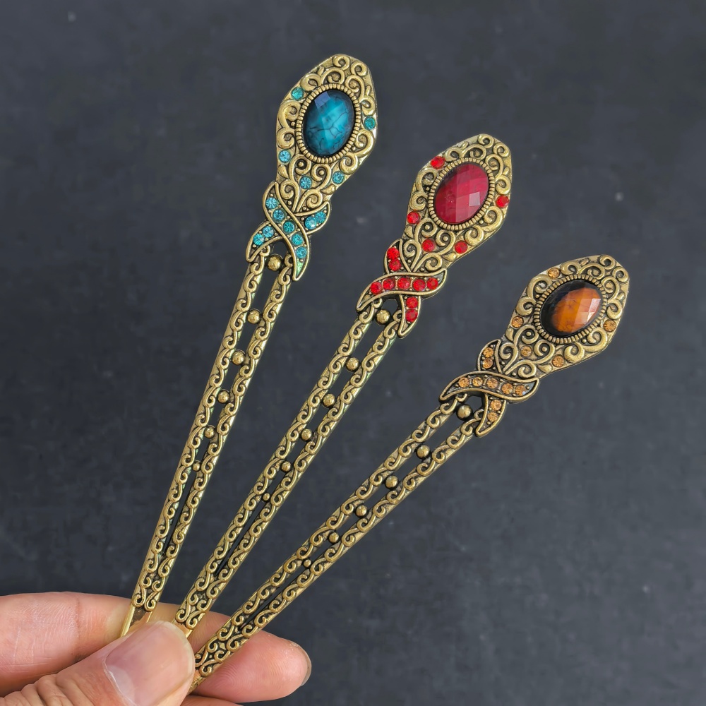 Vintage Metal Hair Sticks for  - огляд і ціна Hair Fork Stick