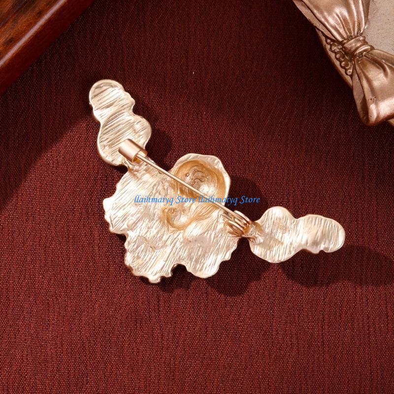 573B Fashion Brooch Pin Angel  - огляд і ціна Brooch Pin Gold