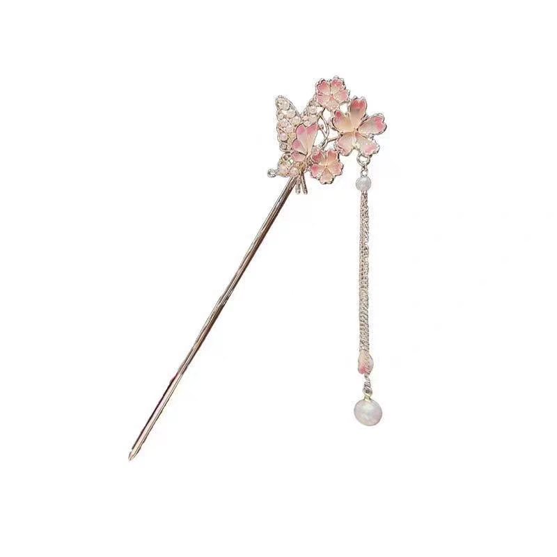 Sakura Hairpin with a High-End - огляд і ціна Hair Fork Stick