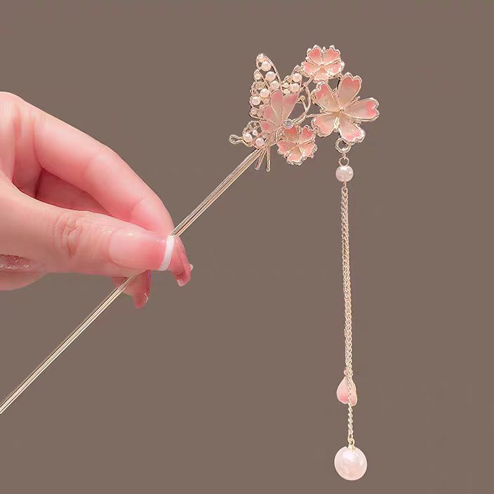 Sakura Hairpin with a High-End - огляд і ціна Hair Fork Stick