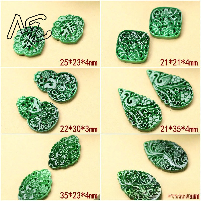 2pcs DIY Natural Dry Green Eme - огляд і ціна Woman Accessory