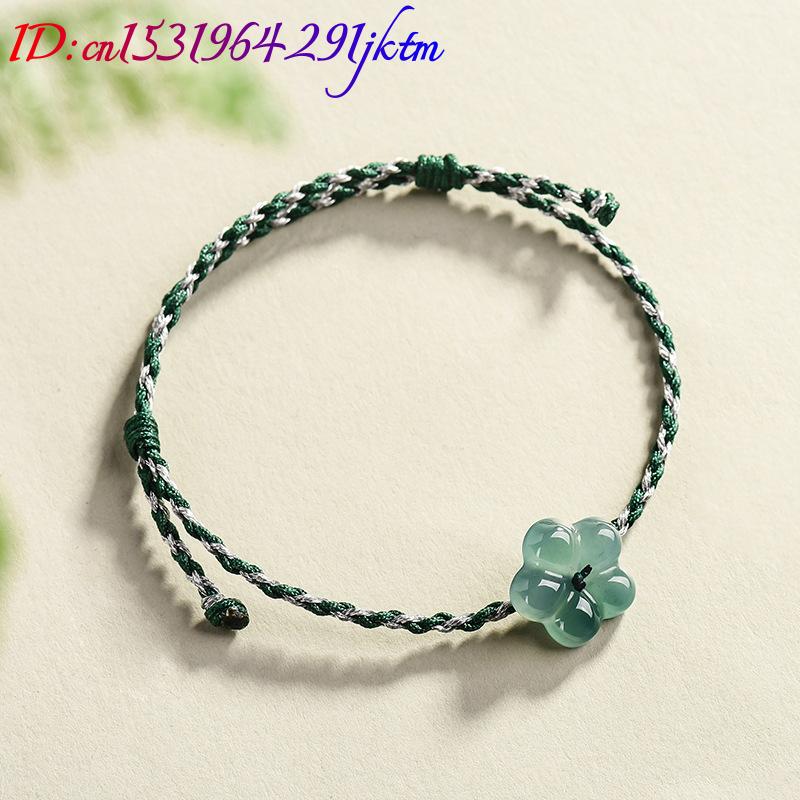 Burmese Jadeite Flower Bracele - огляд і ціна Woman Accessory