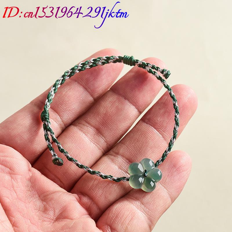 Burmese Jadeite Flower Bracele - огляд і ціна Woman Accessory