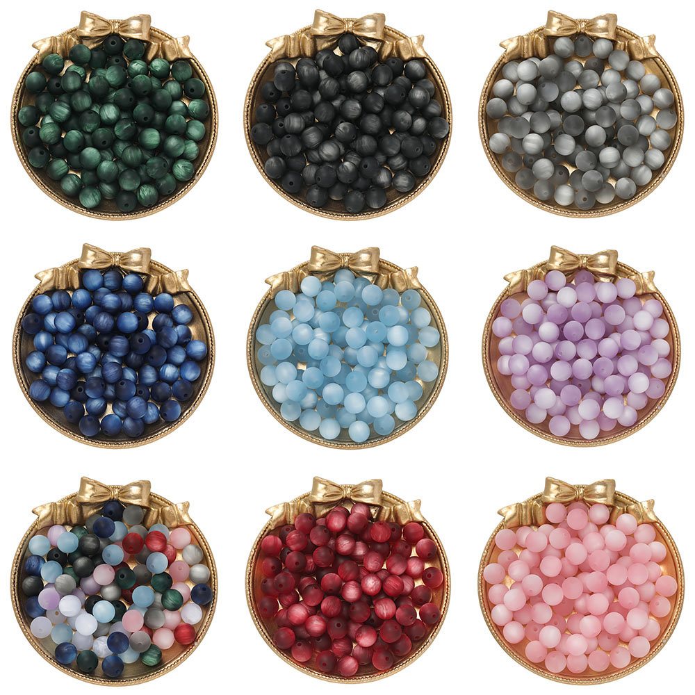 10pcs/Lot 8/10mm Resin Cat Eye - огляд і ціна Resin Bangle Bracelet