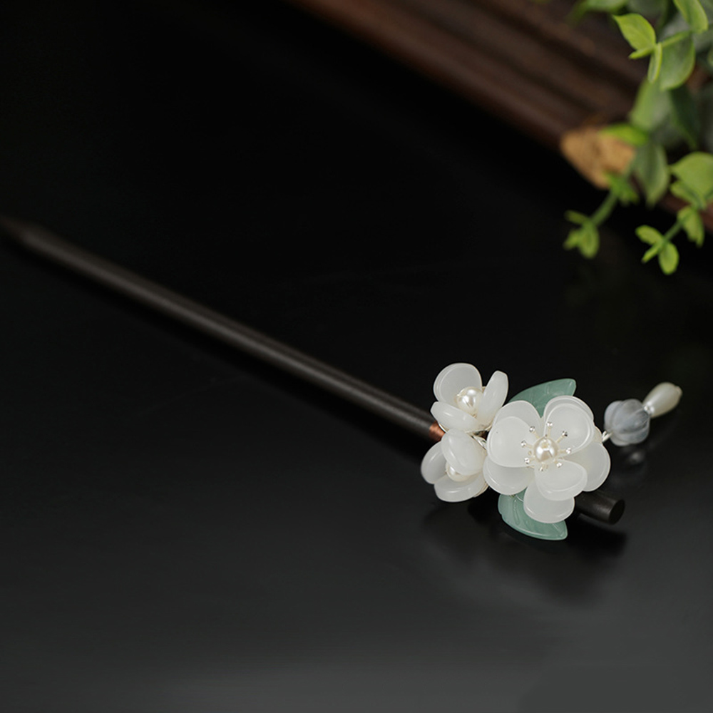 Retro Flower Hairpin With Pear - огляд і ціна Hair Fork Stick
